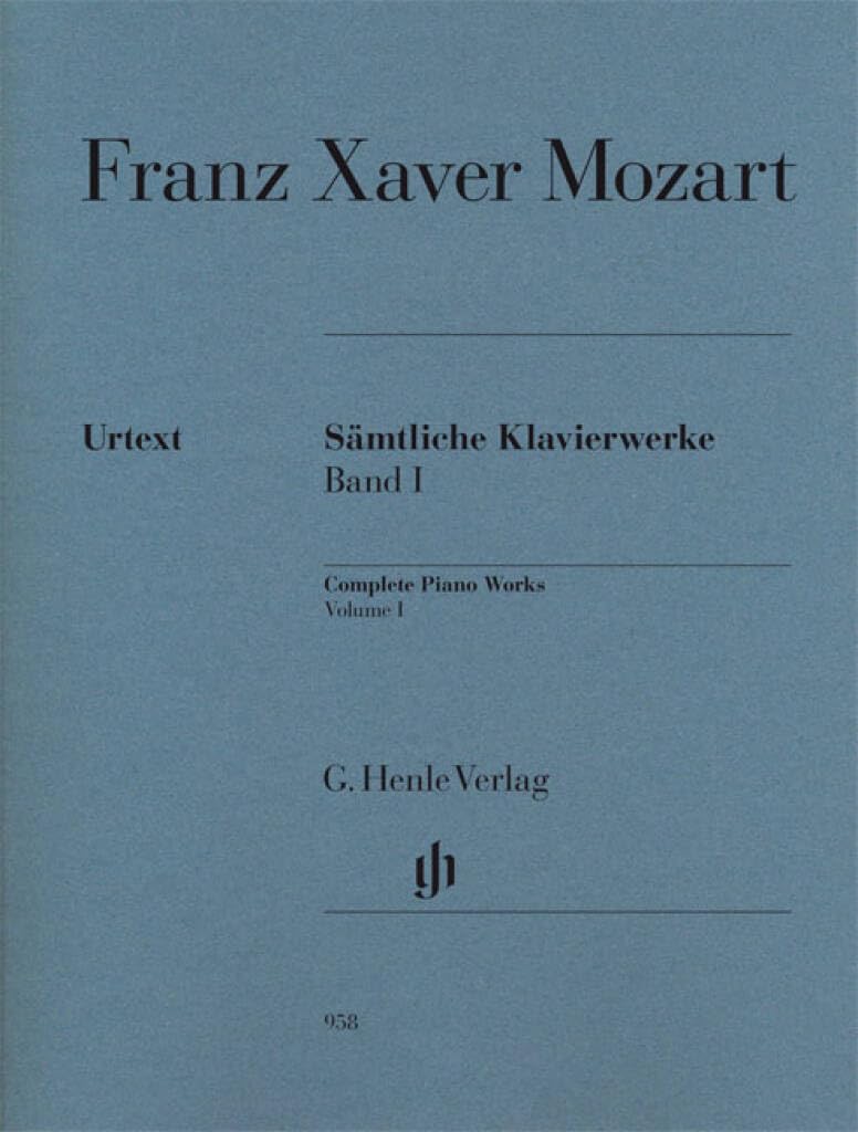 TOUTES LES OEUVRES POUR PIANO, VOLUME 1      Sheet music – January 1, 2009