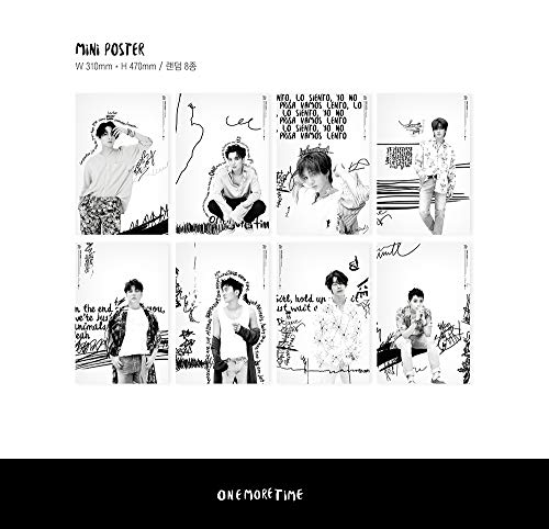 Super Junior - One More Time [Normal Ver.] (Special Mini Album) Cd+Clear File+On Pack Poster+Photocard+Free Gift #TOP5