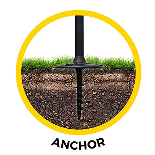 Gama Sonic Gs-105S-G Baytown Ez Anchor Lamp, Post, Bright White Led, Black #TOP3