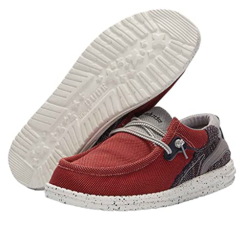Image of HEYDUDE Men's All Wally Styles | Men's Shoes | Men's Lace Up Loafers | Comfortable & Light-Weight
