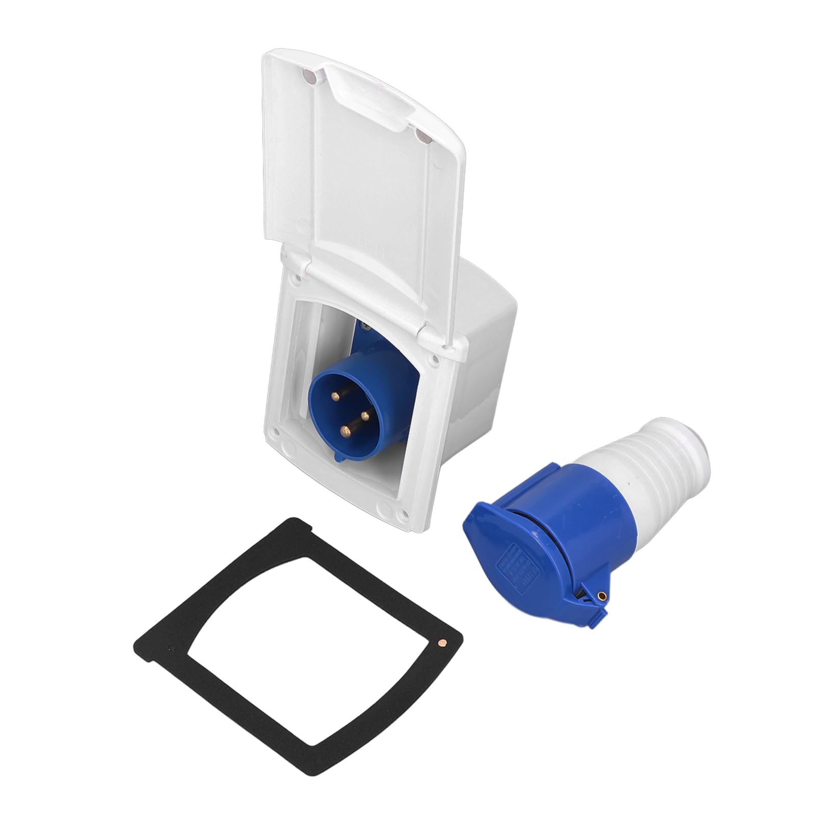 32A RV Presa Elettrica Esterna 220 3 Pin (White)