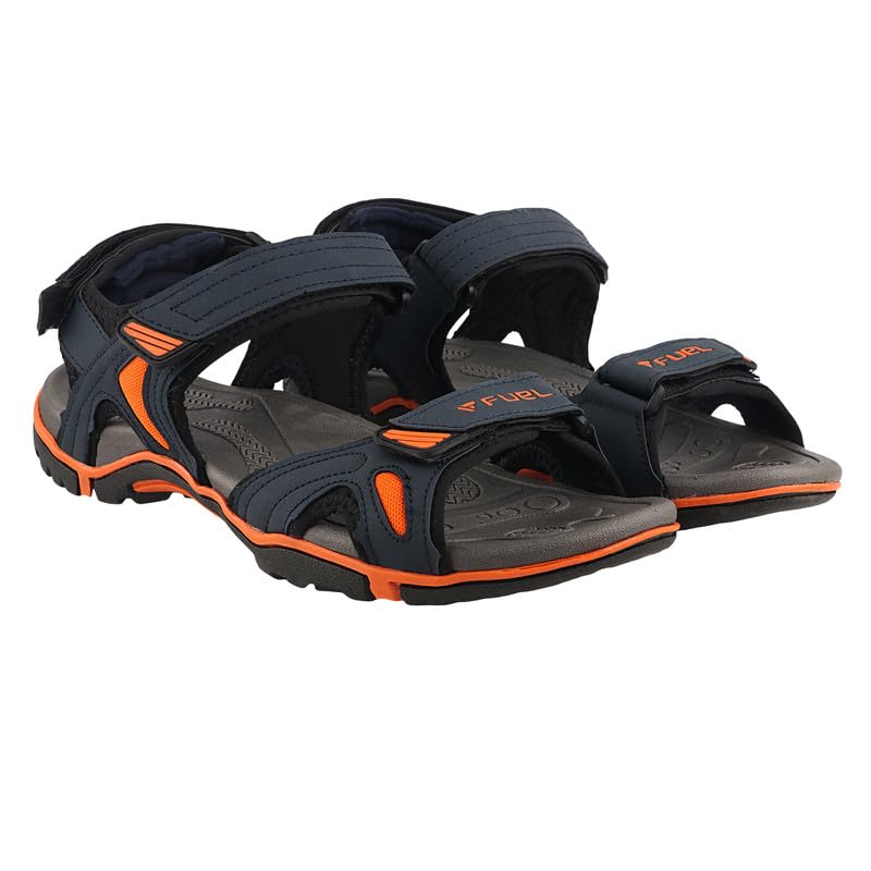 Image of FUEL Jordan Men's Outdoor Adventure Sandals in Anti-Skid Sole with Velcro Strap Lightweight & Durable Comfort Fit Footwear
