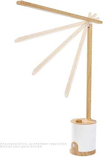 Miniatura 2 de TEMBR Desk lamp Dimmable Folding Table Lamp - USB Charging Port,Rechargeable,Infrared Sensor Switch Light,Knob Stepless Dimming,LED Flexible Table