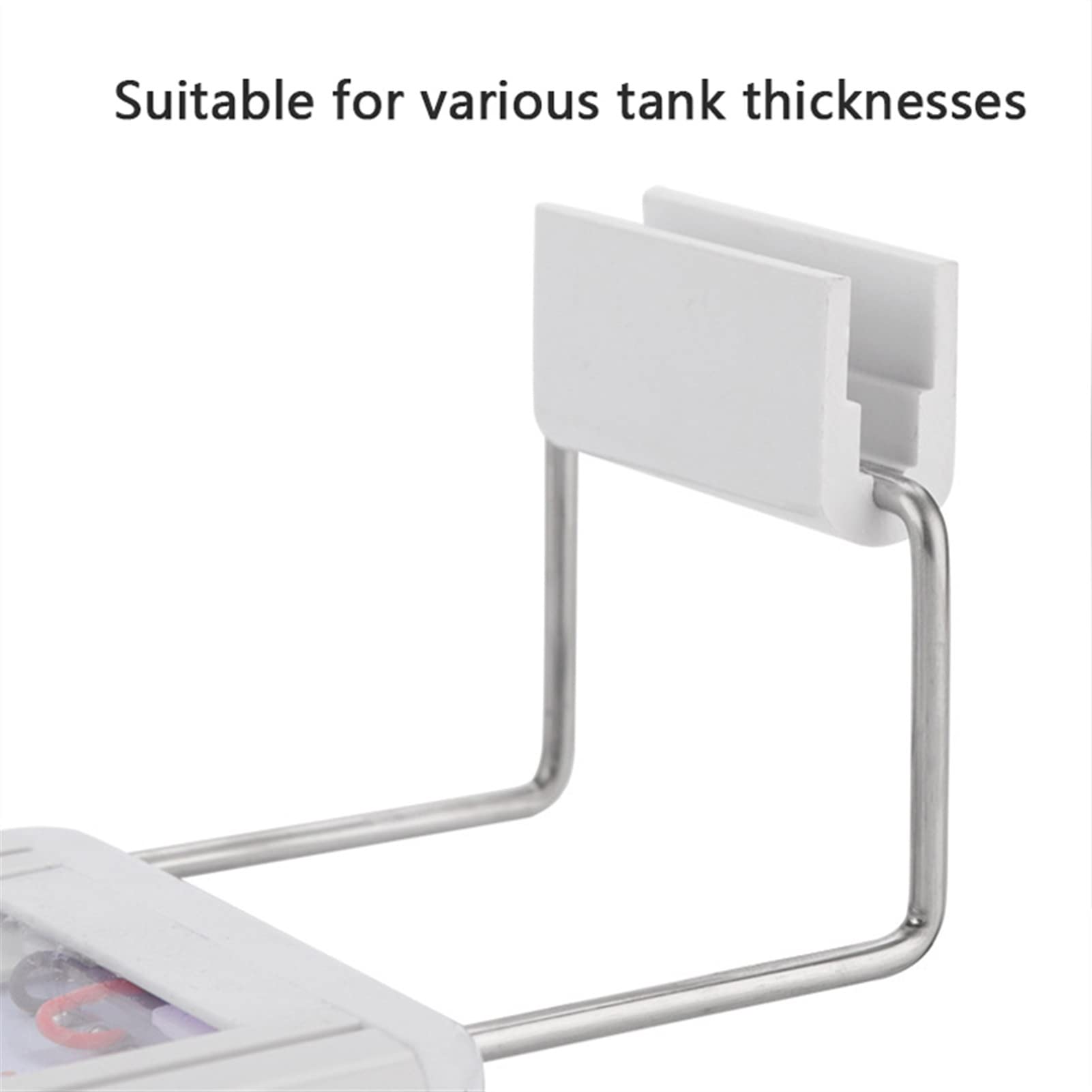 Éclairage de Piscine Très Mince Le DS Aquarium Éclairage Aquatique Lumière de Plante Aquatique avec Support réglable 20-6 0cm Clip imperméable Extensible sur la Lampe for réservoir de Poisson Lumière