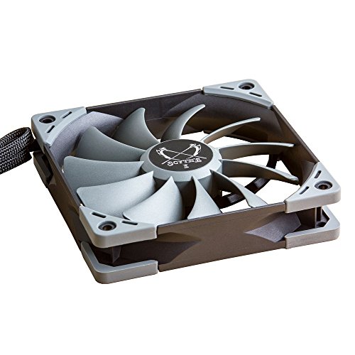 Scythe SU1225FD12L-RD Ventilateur, Refroidisseur et radiateur Boitier PC 12 cm Noir, Gris