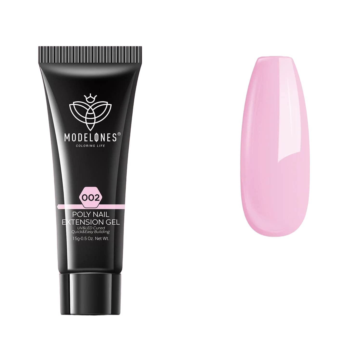 MODELONES 15ml Poly Nail Gel From BELLE GAGA Builder Nail Extension Gel Enhancement Nail Thickening Acrylic Extension nail polish gel (B201130017A)