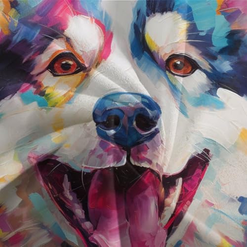 Housse de couette husky 3 pièces 200x200 avec fermeture éclair