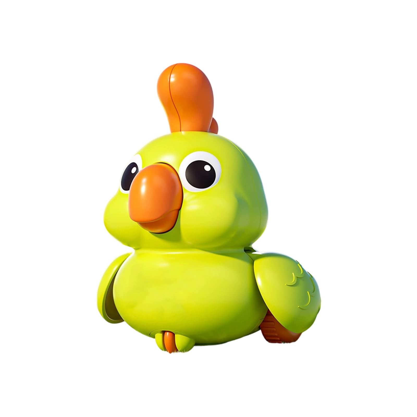 Kaeltsyn H Rope Activated Toy Colorful Flapping Wing Parrots For Babies Crawling Training And Eye Coordination Towing Toy For Kids