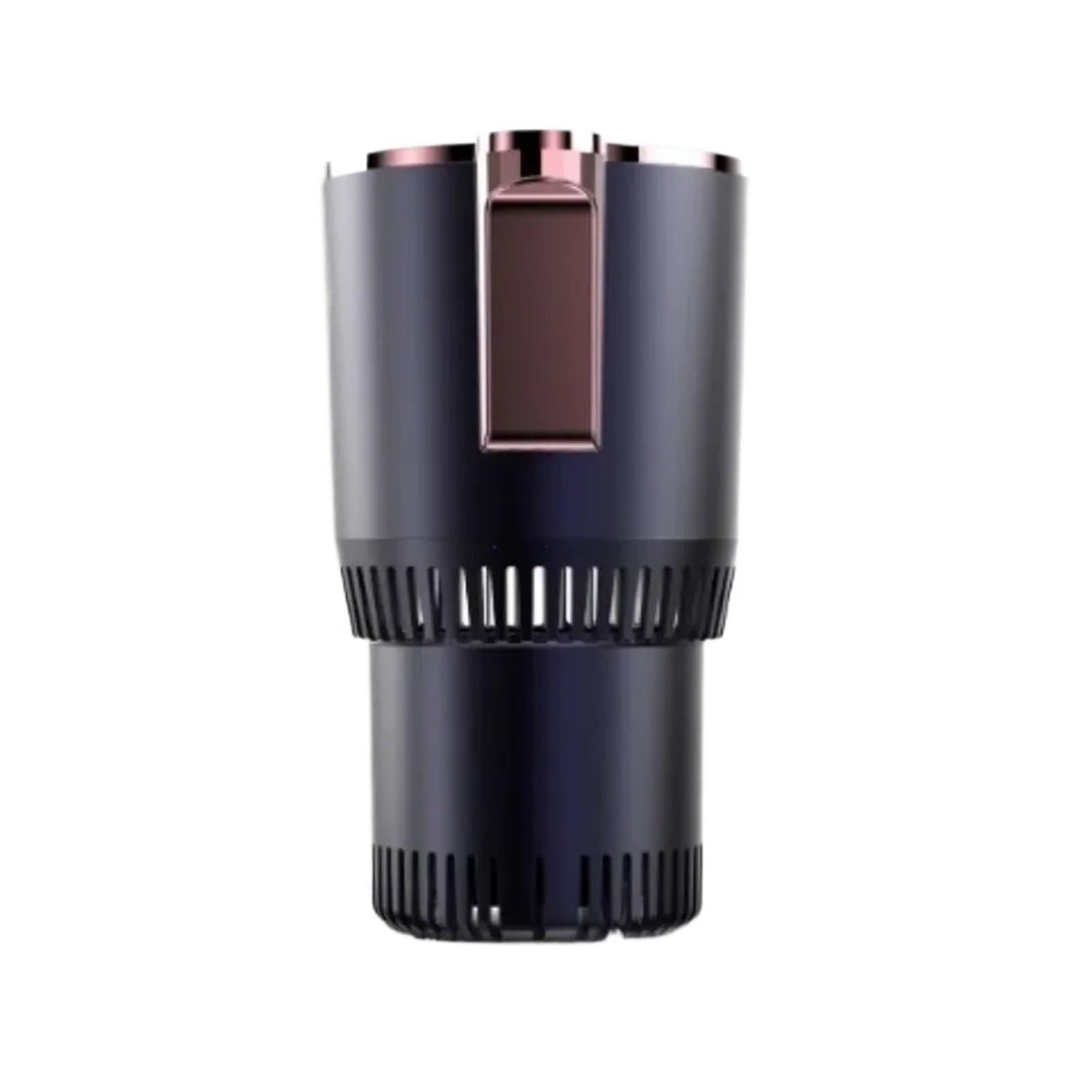 Porta Vasos Universal Coche Soporte Bebidas Frías Calientes 2 En 1 Coche Refrigeración Rápida Hogar Refrigeración/calefacción Pantalla Táctil Taza Portas Botellas Coches(Black Rose Gold)