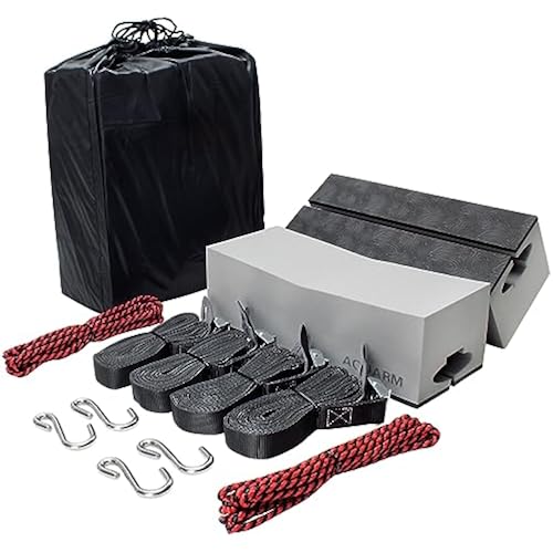 Universal Kayak Carrier Kit Kayak Foam Blocks for Roof Soft Standard Replacement Car Top Roof Racks Pads with Tie-Downs, 12 inch