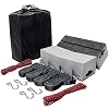 Universal Kayak Carrier Kit Kayak Foam Blocks for Roof Soft Standard Replacement Car Top Roof Racks Pads with Tie-Downs, 12 inch