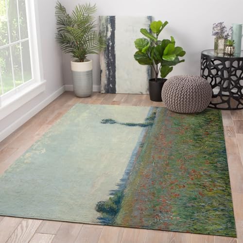 Tapis de cuisine de ferme lavable style Claude Monet