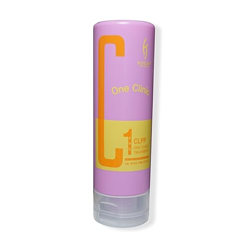 Miniatura 1 de Kogen CLPP One Clinic Treatment 7.05 oz - Tratamiento capilar de queratina para cabello extremadamente dañado - Pre y después del teñido permanente