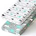 Stretchy Changing Pad Covers for Boys Girls,2 Pack Jersey Knit,Elephant & Whale