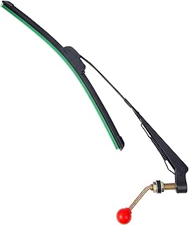 UTV Wiper Kit Hand Operated Manual Windshield Wiper Kit Compatible with Polaris Ranger RZR Can Am Maverick X3 Commander Defender Pioneer Golf Cart