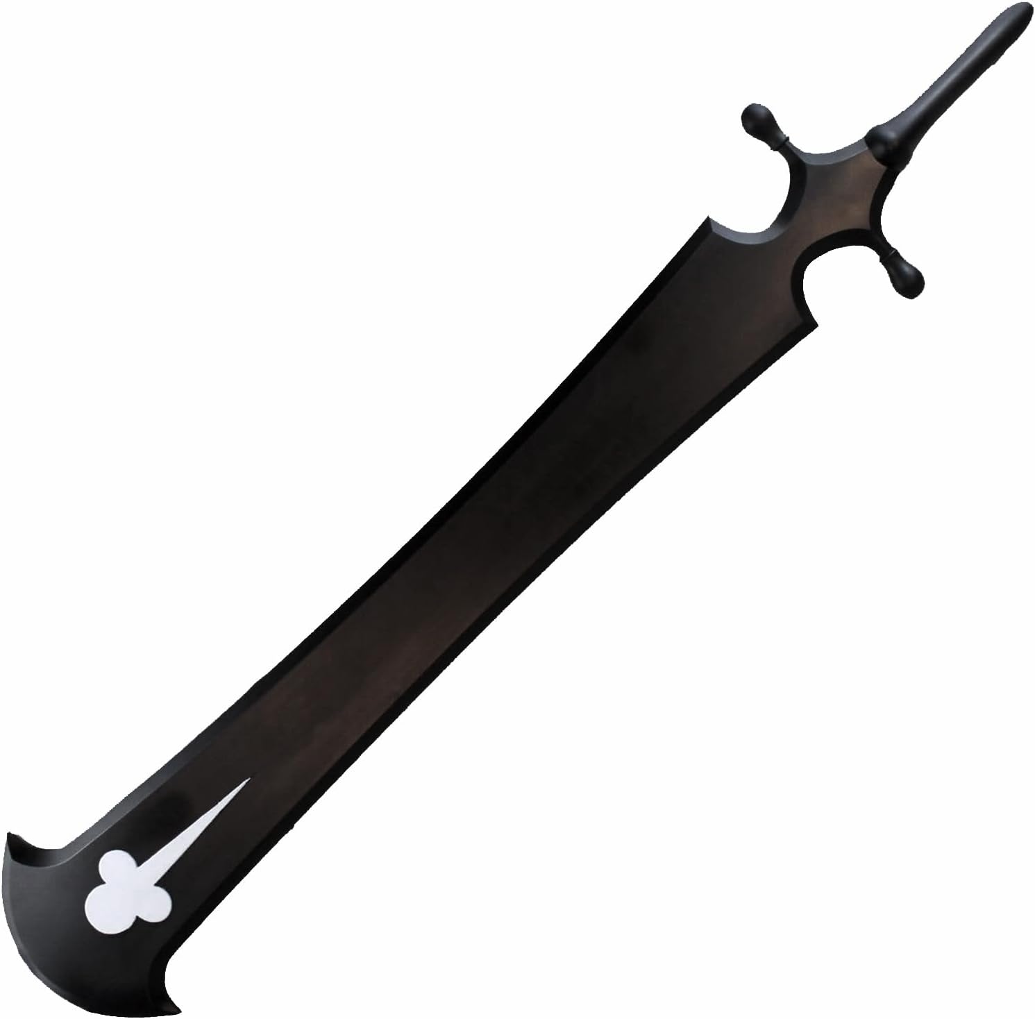 39.5’’ Demon- Destroyer Slaying B Clover Asta's Replica Magic Destroyer PU Foam Black Sword for Clover Role Playing Cosplay Costume Halloween Xmas Gift