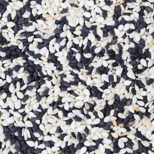 EasyCookAsia Premium Sesammix 100g | Schwarzer & Weißer Sesam | Nährstoffreich & Aromatisch | Perfekt für Sushi, Salate, Brot, Dressings & als knusprige Toppings