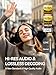 1MORE SonoFlow-Pro Noise Cancelling Headphones - HQ51 Over Ear Bluetooth Headphones with LDAC for Hi-Res Wireless Audio,100H Playtime,Bluetooth 5.4,QuietMax ANC, Comfortable Fit,Clear Calls