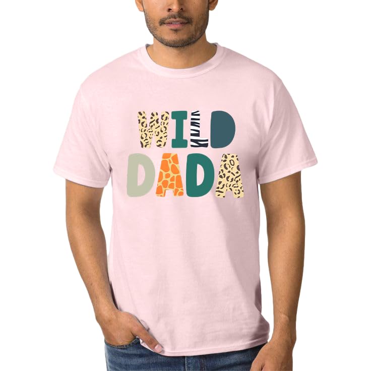 Image of Family Trips Matching Shirts : Wild One Print Tee Safari Animal Theme Parent-Child Outfit