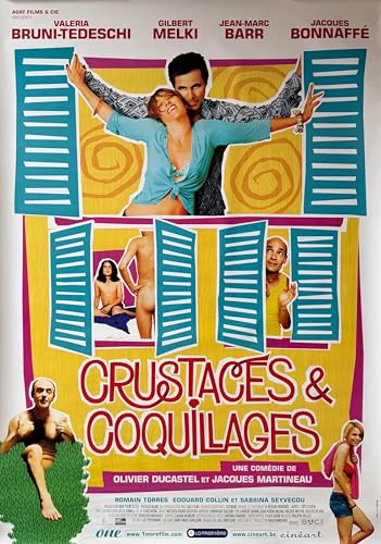 Affiche Crustacés & Coquillages 2005 Olivier Ducastel poster grand format pour mur vide