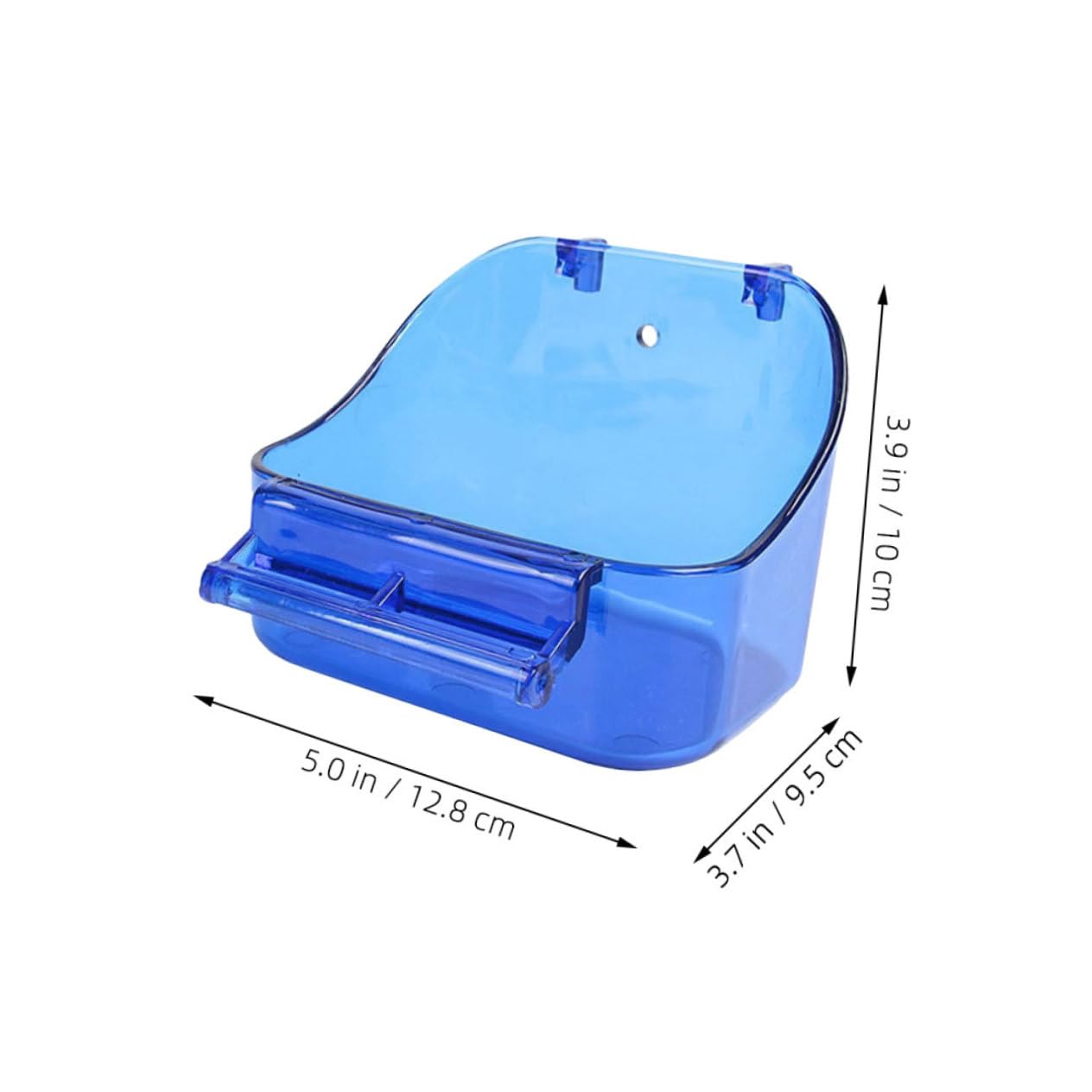 BESPORTBLE Parrot Bathing Tub Bird Baths for Cages Parakeet Bath Cage Parrot Shower Box