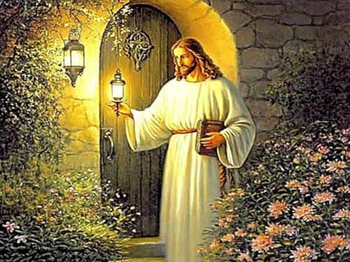 F-CANLAN 5D DIY Jesus Lamp Diamond Painting Set, Full Drill Religious Art Craft Kit for Adults (16X12 inches)