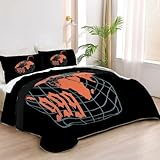 Allenjoy Queen Size Music Prodigy Quilt Bedspreads Emotional Rapper Bed Set Bedding Coverlet Fabric Washable with 2 Pillowcases SC00224-007