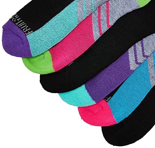 Fruit of the Loom Little Girls' 10 Pair No Show Socks2