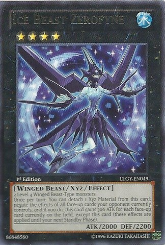 Amazon.com: YU-GI-OH! - Ice Beast Zerofyne (LTGY-EN049) - Lord of