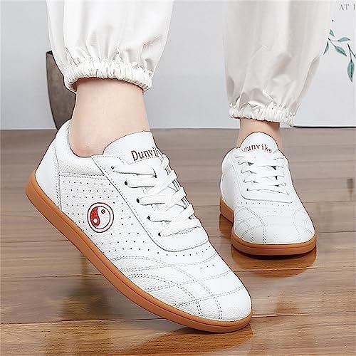 Martial Arts Shoes, Unisex Wear Resistant Wing Chun Sneakers Lightweight Kung Fu Tai Chi Shoes for Children Adults