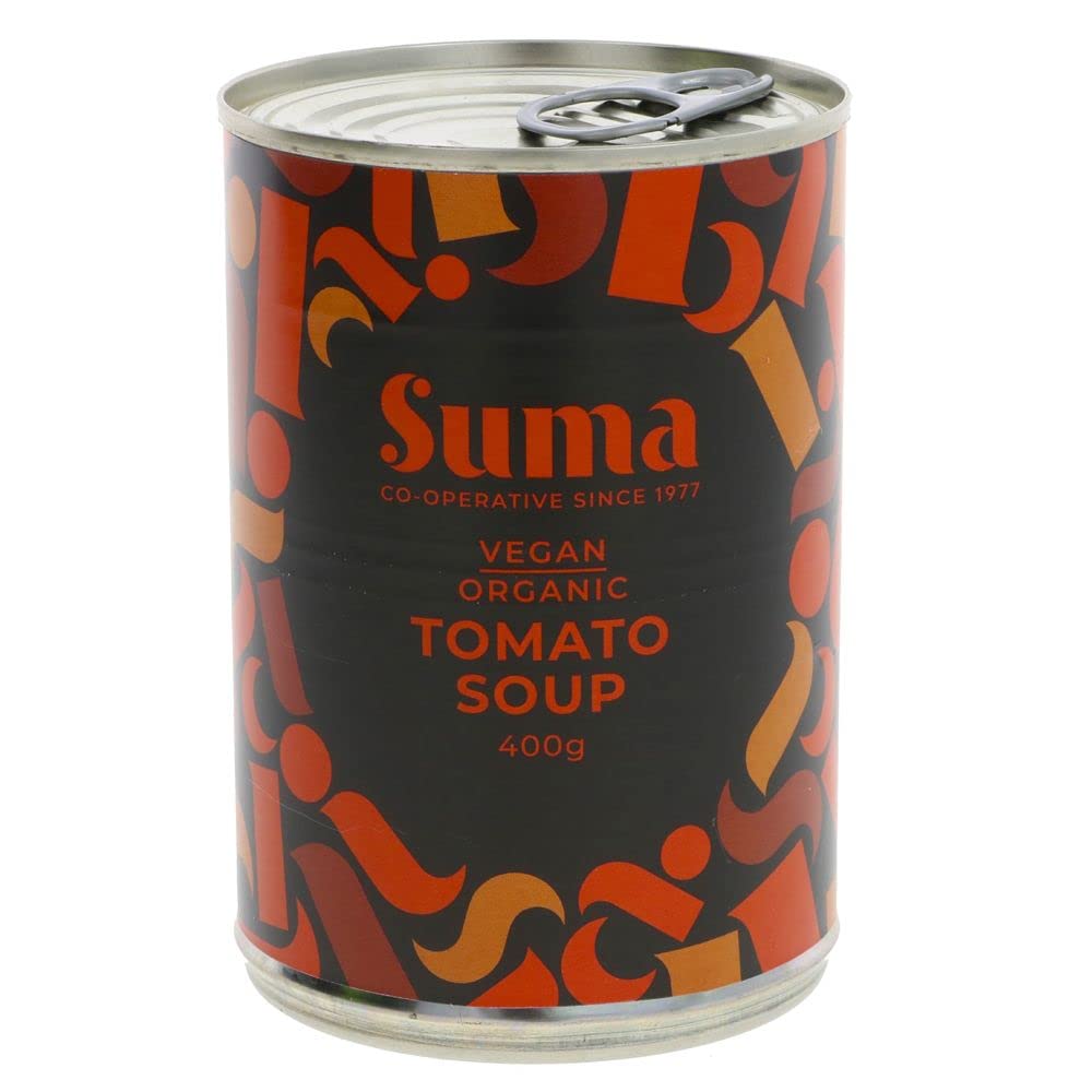 Suma Organic Italian Tomato & Basil Soup 400 g (Pack of 12)(Pack of 12)