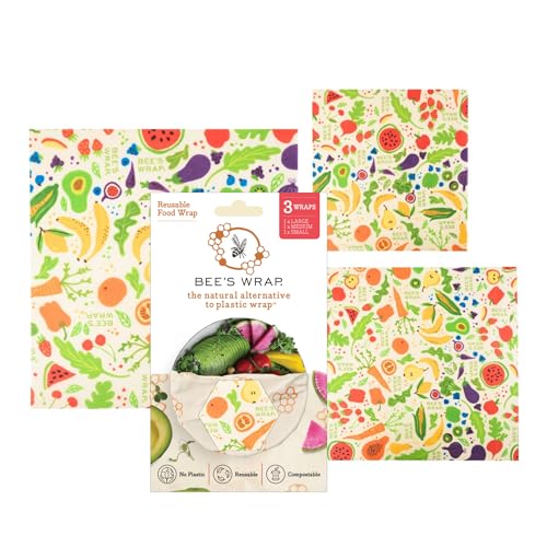 Bee's Wrap Beeswax Wraps for Food - Fresh Fruit 3