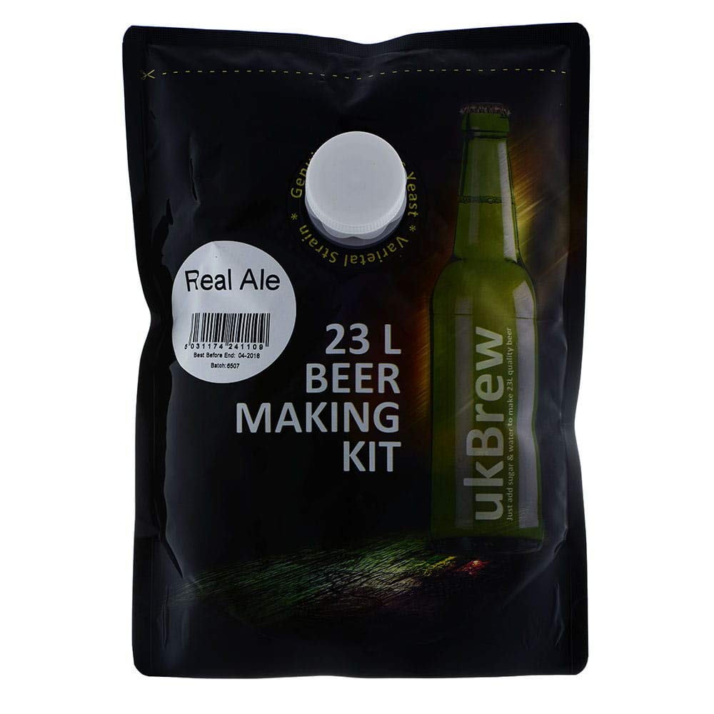 UKBrew REAL ALE 1.6kg Home Brew Beer Kit
