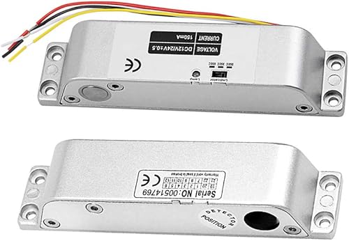 Miniatura 3 de Cerradura de perno de caída eléctrica DC 12V a prueba de fallas NC Modo Cerradura de puerta electrónica para control de acceso Seguridad - Montaje