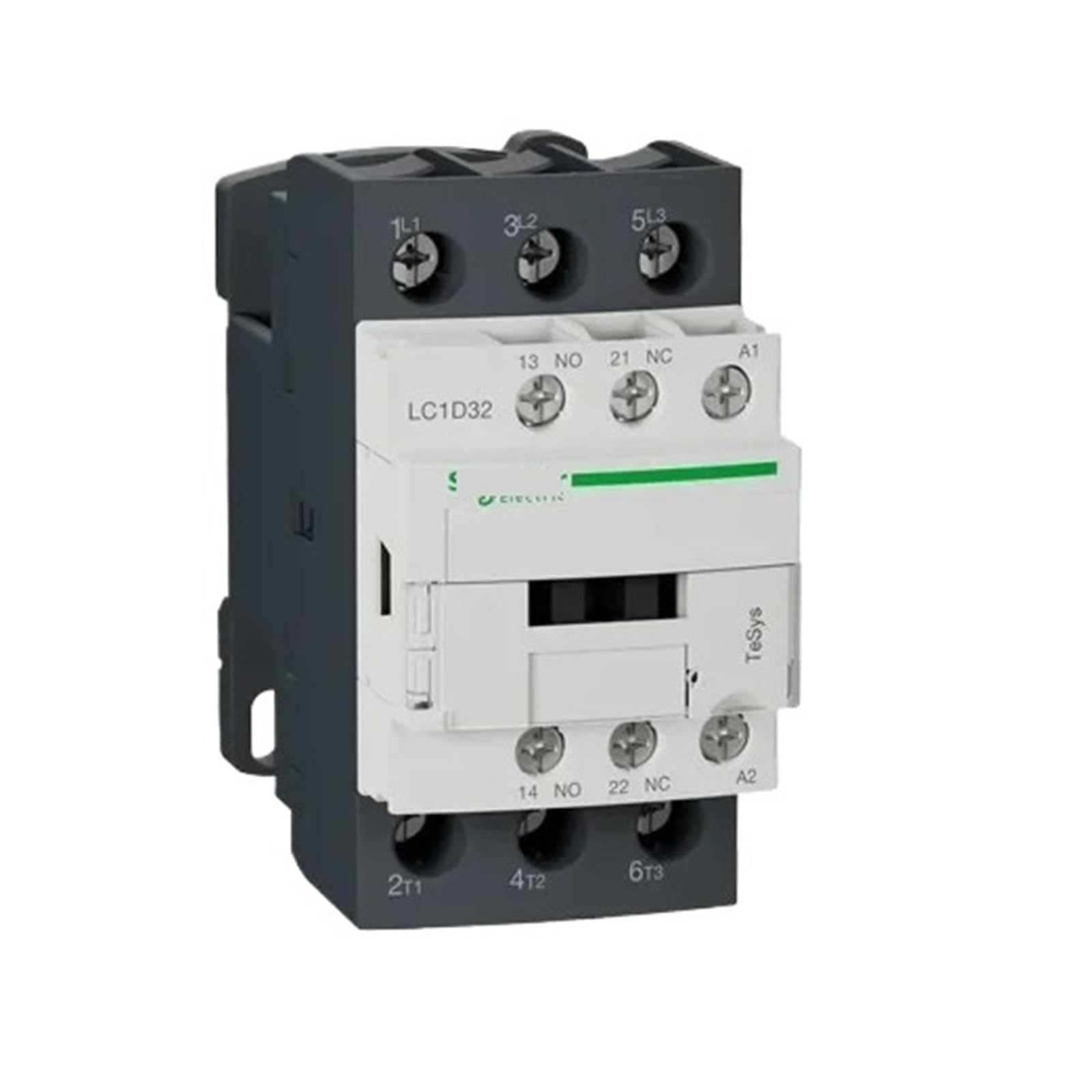 Contactor LC1D09A tripolar de alta resistencia térmica con bobina de conmutación rápida a 24V