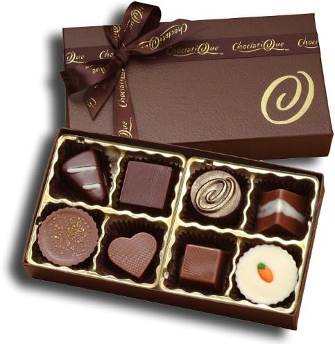 Decadent Desserts Gourmet Chocolate Truffles (8-Piece Box)
