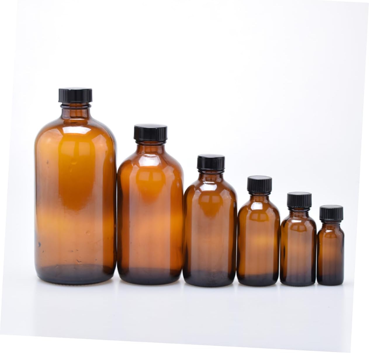 4pcs Brown Sealing Glass Bottle Storage for Honey Jam and More with Lid for Home Organization and Travel