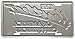 HangTime The Heartbeat of America Embossed Metal auto tag 6 x 12