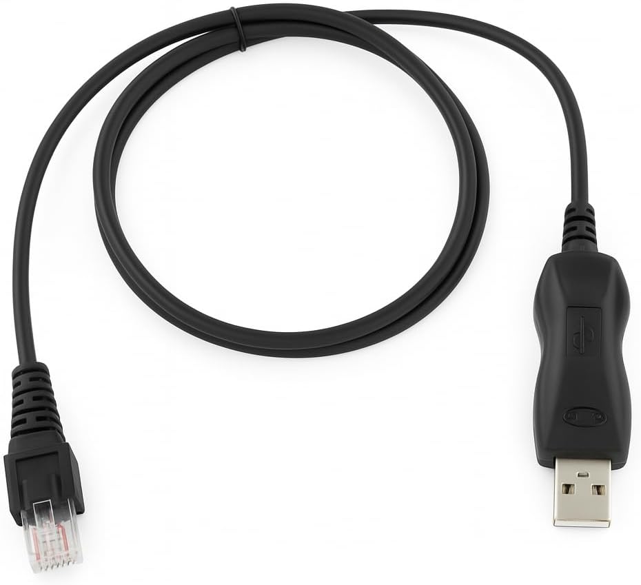 Valley Enterprises Compatible with Icom OPC-592 USB FTDI Chipset Two-Way Radio Programming Cable for IC-F592, IC-F6010, IC-FR4000, IC-FR4100, IC-A110EURO, IC-F2620, IC-F2020, IC-U85T, IC-V220