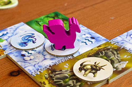 Image of Tabletop Strategy Game, My First Kingdomino, Fun Kids & Adults Family Fantasy Board Game, 2-4 Players, Ages 5+, Dragomino by Blue Orange Games