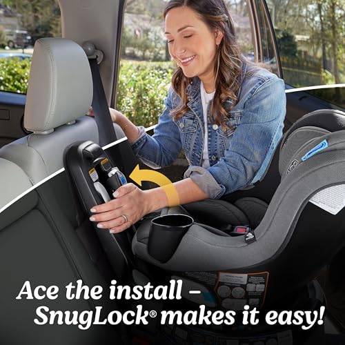 Image of Graco EasyTurn 360 2-in-1 Rotating Convertible Car Seat, 360 Degree Rotating Infant to Toddler Rotating Car Seat, 2 Modes Rear and Forward Facing, Slim Design, Solae