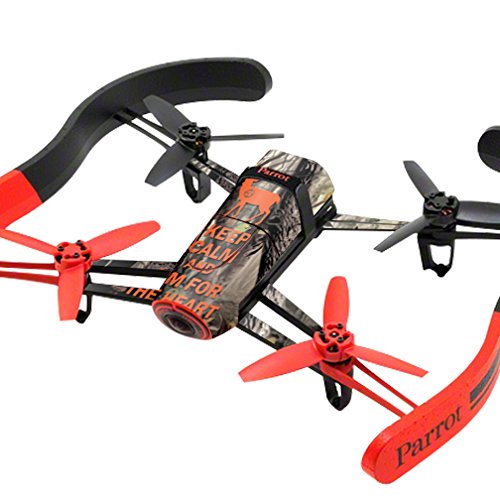 MightySkins Skin Compatible with Parrot Bebop Quadcopter Drone wrap Cover Sticker Skins Deer Hunter