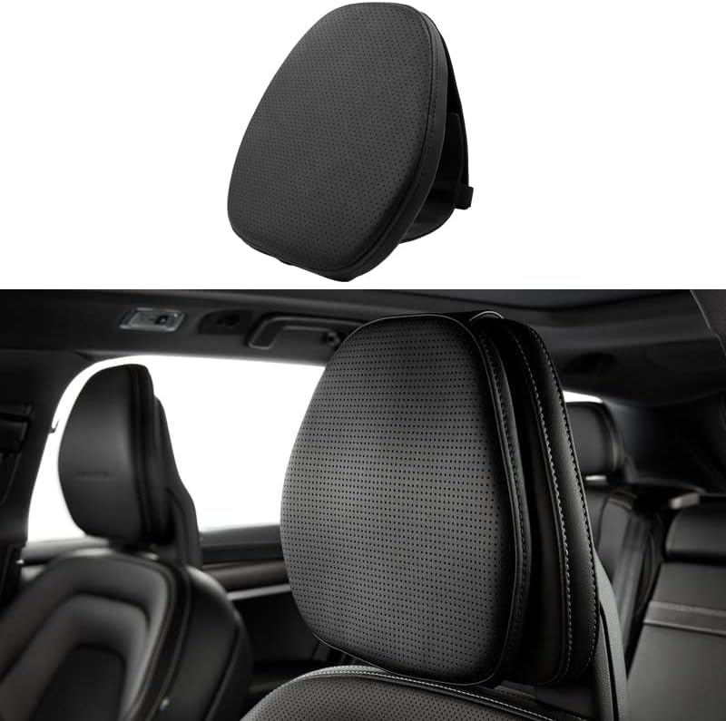 TAIKOO Almohada para reposacabezas de automóvil para Volvo XC90 XC60 S90 V90 XC40 S60 V60 Accesorios interiores de primera calidad, soporte para