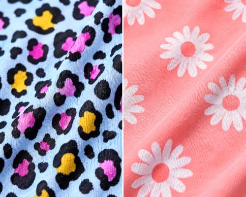 Image of NammaBaby Girl's Cotton Graphic Print Night Suit and Payjama Set - Multipack