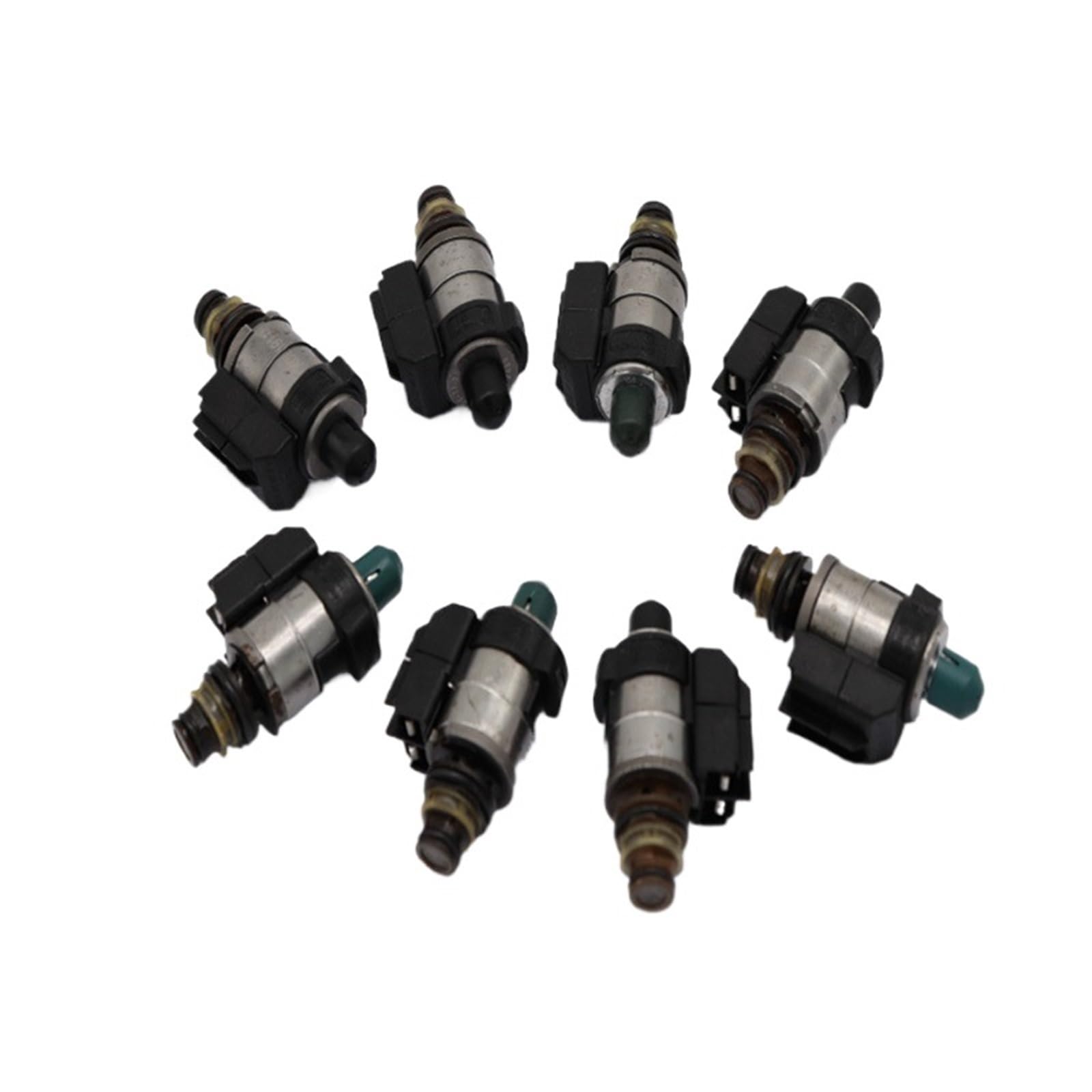 Wxnlbb One Color Oe 722.9 8Pcs Solenoid Kit Compatible With Mercedes Benz 7 Speed Automatic Transmission Solenoid Valve 2202771098