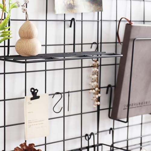 Grilles murales noires en métal compact et polyvalent pour toute la maison - 6