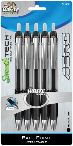 The Write Dudes Retractable Ballpoint Pens Ultra Glide
