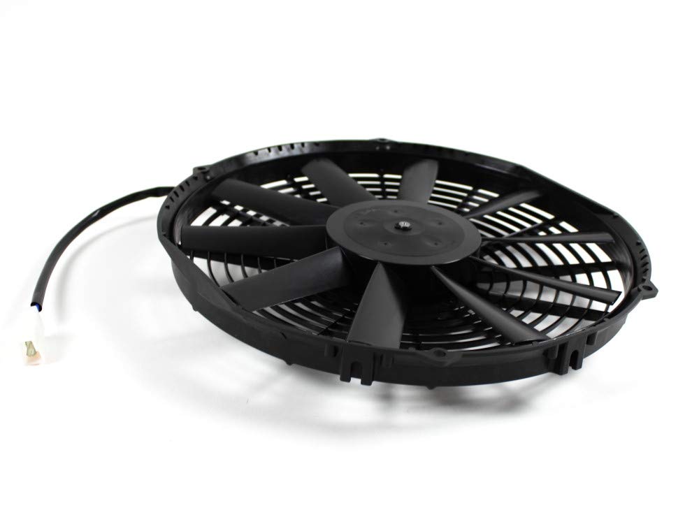 1047006 Spal Ventilador 305 mm 335 mm 1470 m³h Motorsport 12 V VR6 Turbo 16 V OPC