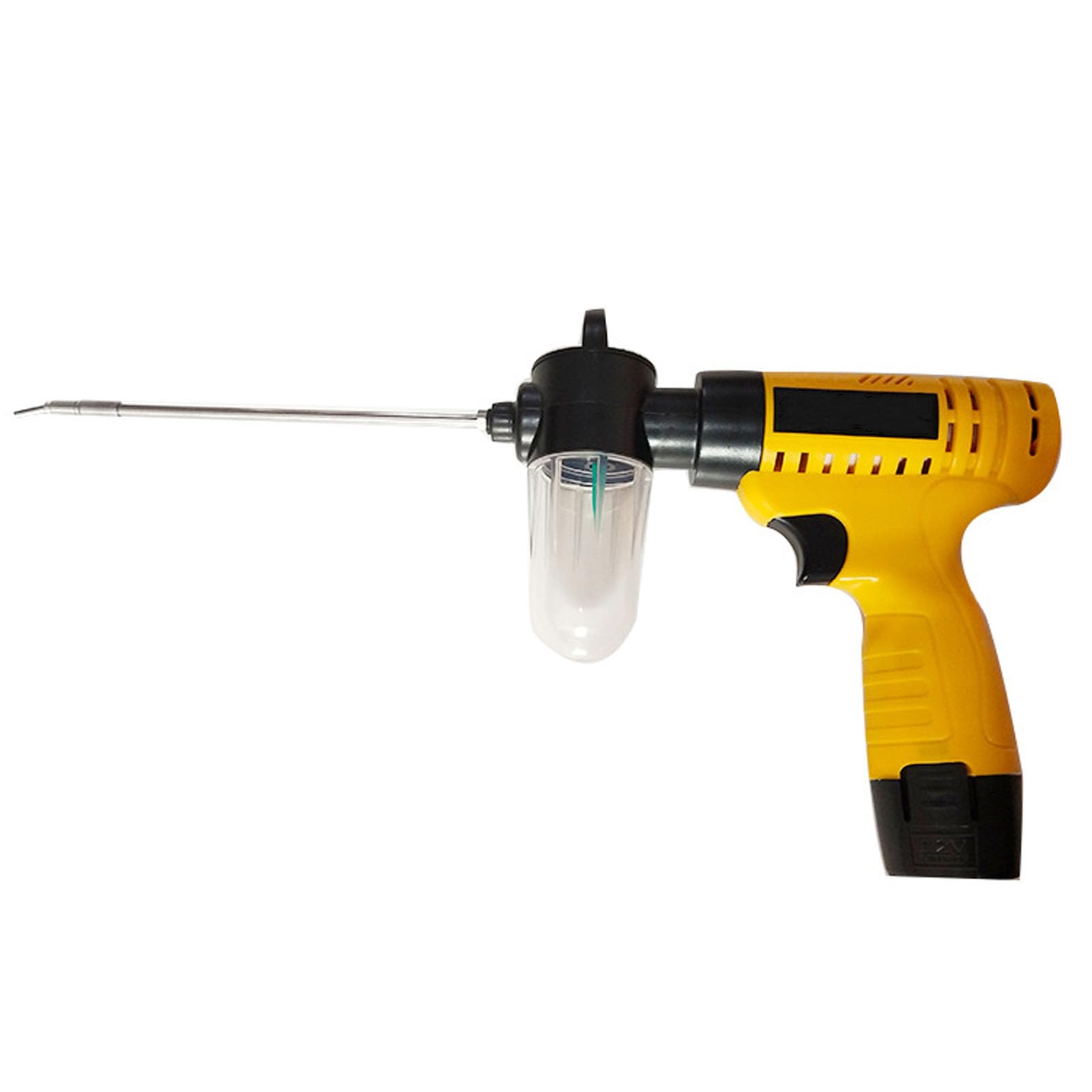 Fcttcd Electric Pollination Machine, Handheld Pollinator, Adjustable 360° Rotating Head, Telescopic Rod, Temp & Power Display, for Apple Peach Plum Kiwi Trees
