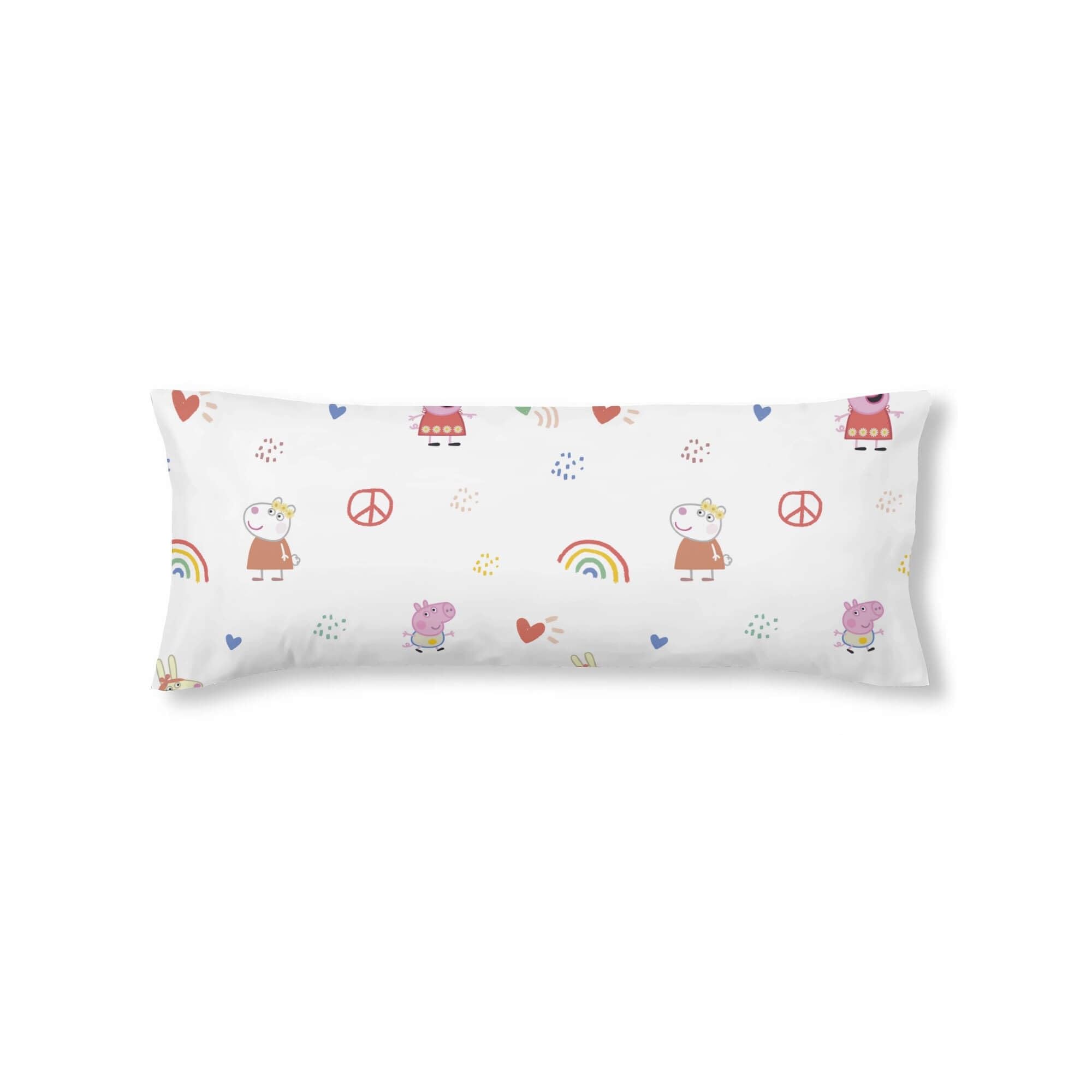 Housse de coussin Peppa en coton pour un salon moderne et chaleureux